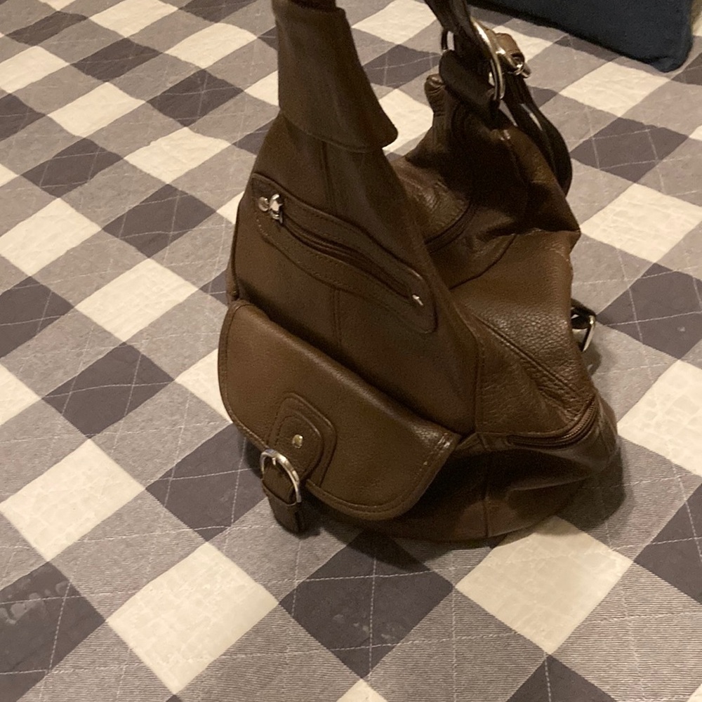 3 in 1 leather purse